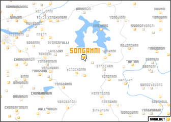 map of Songam-ni