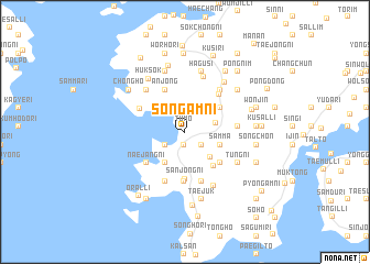 map of Songam-ni