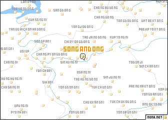 map of Songan-dong