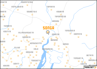 map of Songa