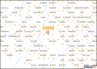 map of Songa