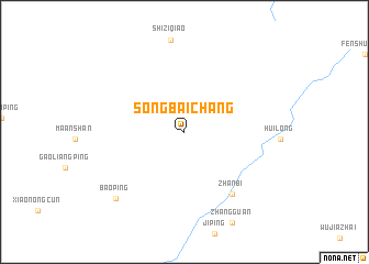 map of Songbaichang