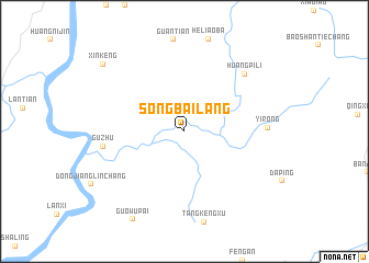 map of Songbailang