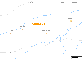 map of Songbatun