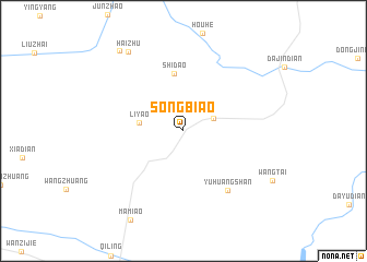 map of Songbiao