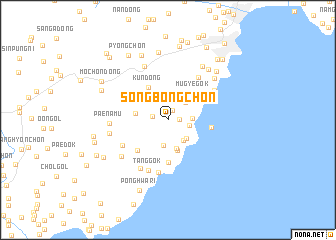 map of Songbong-ch\