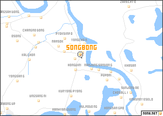 map of Songbong