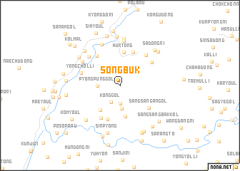 map of Sŏngbuk