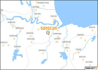 map of Songcun