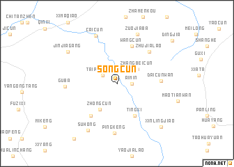 map of Songcun