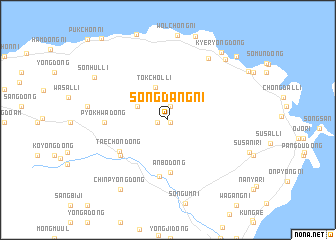 map of Songdang-ni