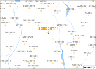 map of Songdatai