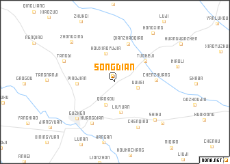 map of Songdian