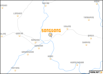 map of Songdong