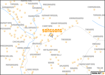 map of Sŏng-dong