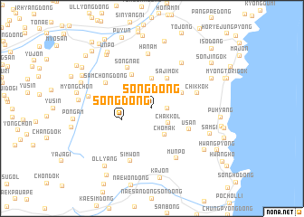 map of Sŏng-dong