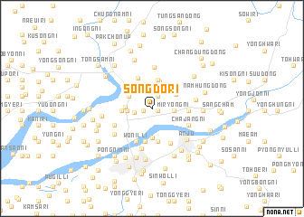 map of Songdo-ri