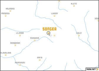 map of Songea