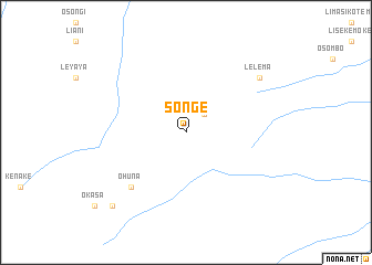 map of Songe