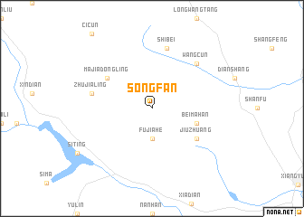 map of Songfan
