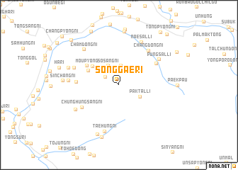 map of Sŏnggae-ri