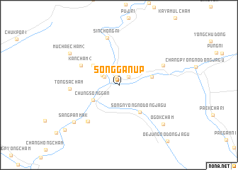 map of Sŏnggan-ŭp