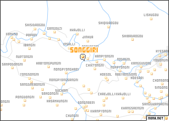 map of Sŏnggi-ri