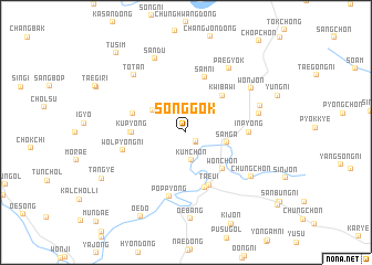 map of Songgok