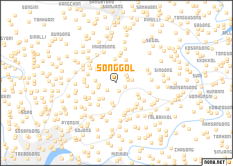 map of Song-gol