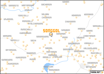 map of Sŏng-gol