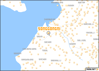 map of Songgong-ni