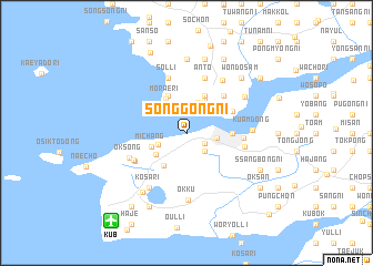 map of Songgong-ni