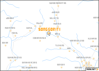 map of Songgoriti