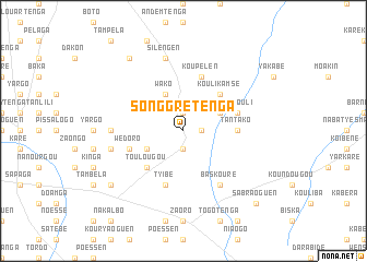 map of Song Grétenga