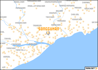 map of Songguman