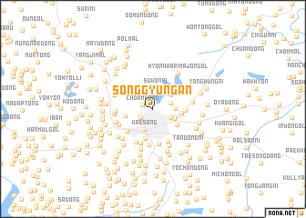 map of Sŏnggyun\