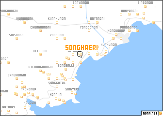 map of Songhae-ri