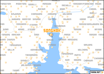 map of Songhak