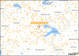 map of Songhang-ni