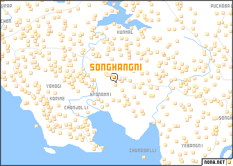 map of Songhang-ni