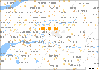 map of Songhang-ni