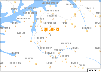 map of Sŏngha-ri