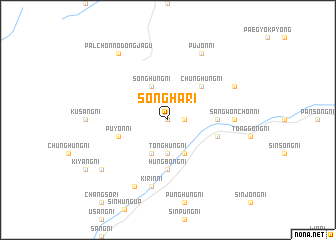 map of Songha-ri