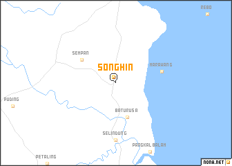 map of Songhin