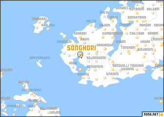 map of Songho-ri