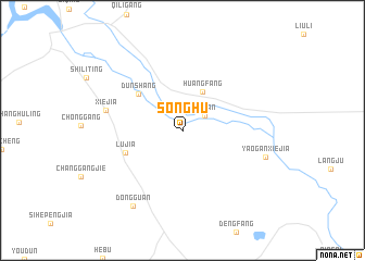 map of Songhu