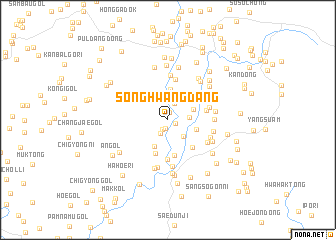 map of Sŏnghwangdang