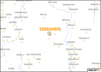 map of Sŏnghwang
