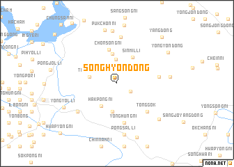 map of Songhyŏn-dong