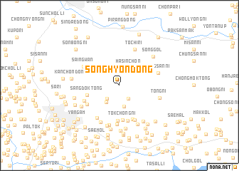 map of Sŏnghyŏn-dong